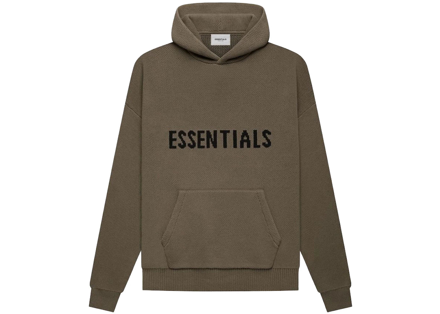 Fear of God Essentials Knit Pullover Hoodie Harvest