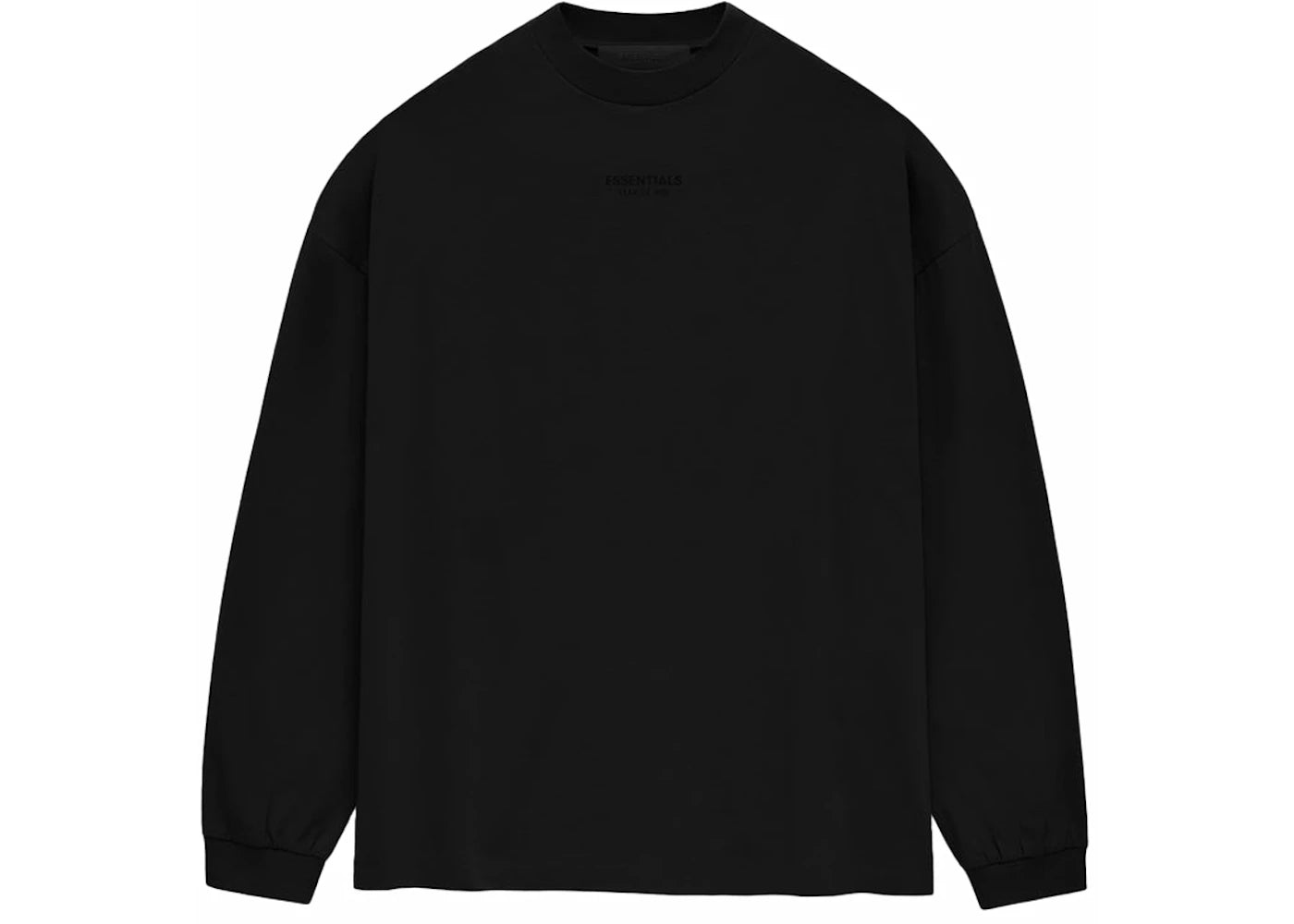 Fear of God Essentials L/S T-shirt Jet Black