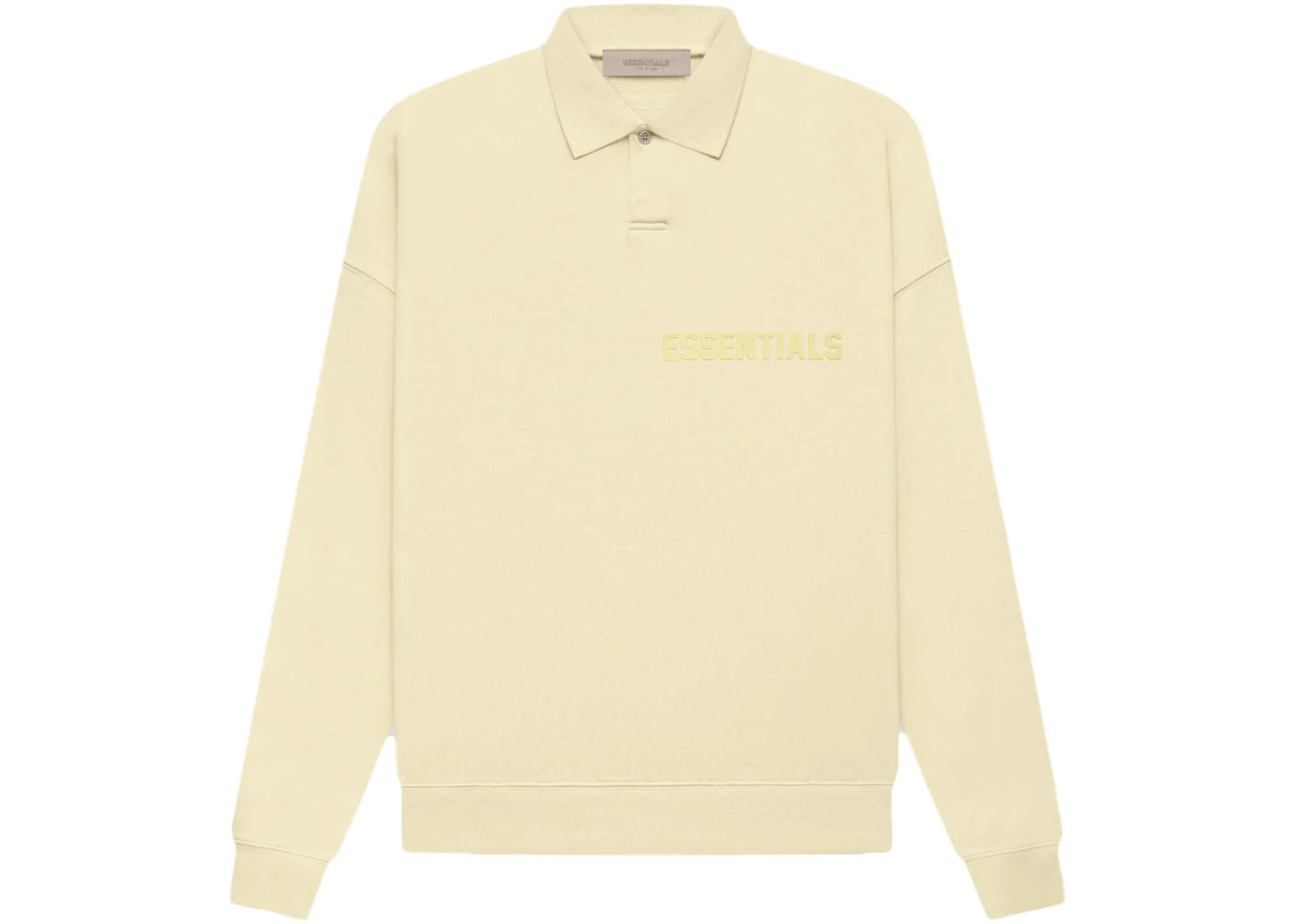 Fear of God Essentials LS Polo Canary