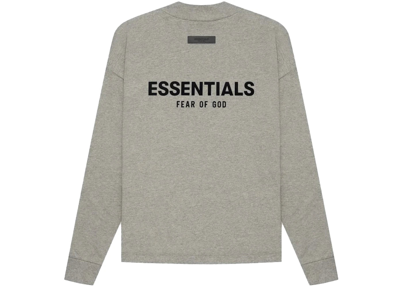 Fear of God Essentials LS Tee Dark Oatmeal