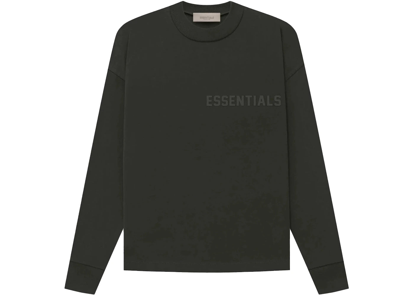 Fear of God Essentials LS Tee Off Black