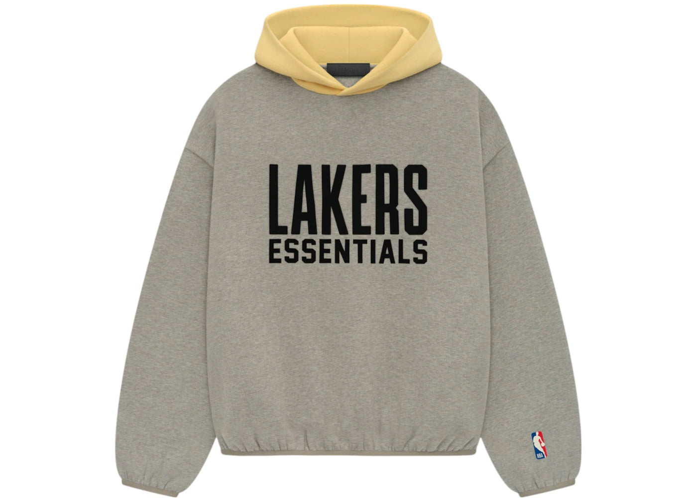 Fear of God Essentials NBA Lakers Hoodie Warm Heather