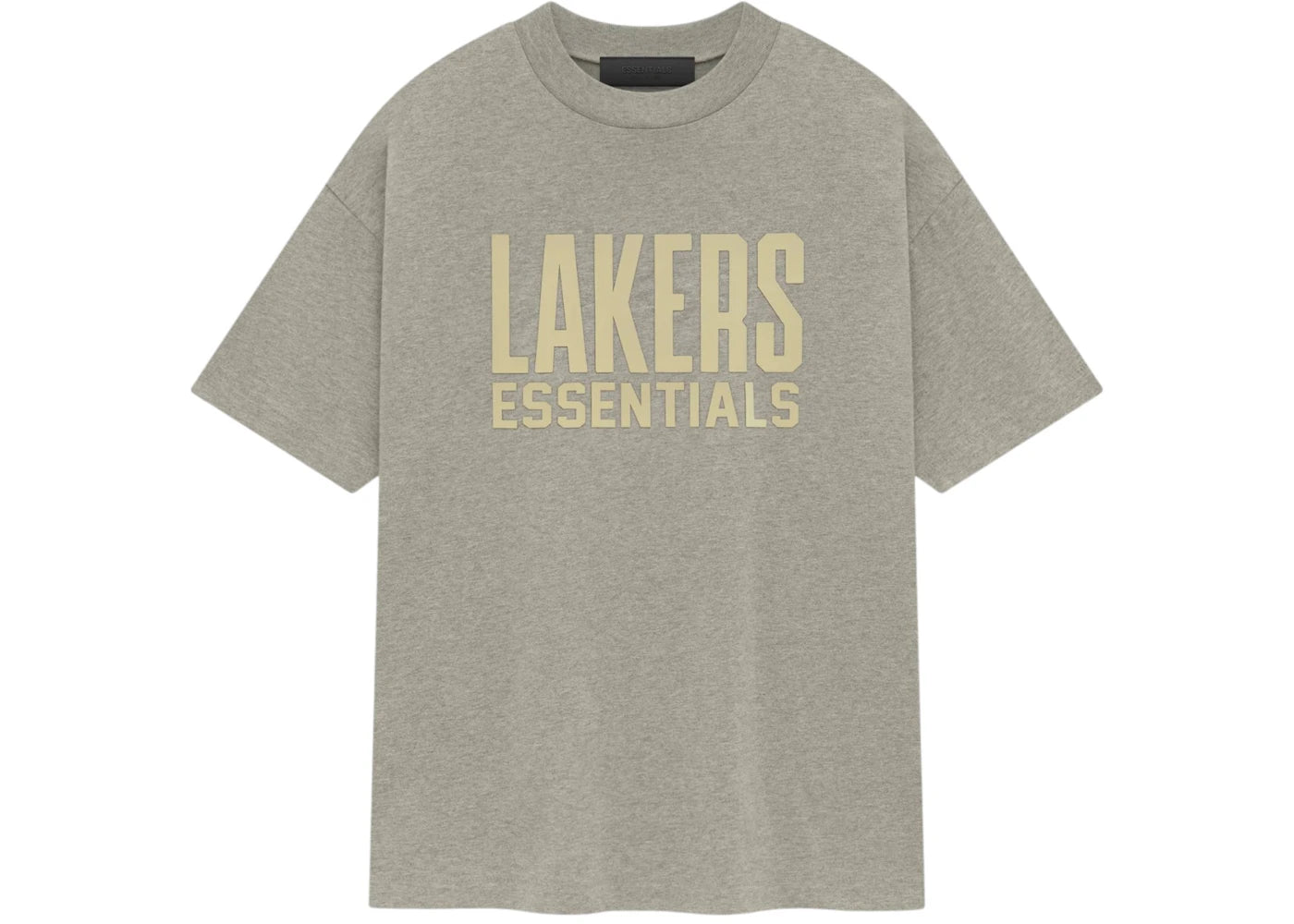 Fear of God Essentials Lakers Tee (SS25) Warm Heather
