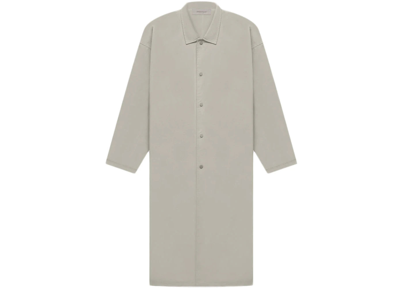 Fear of God Essentials Long Coat Smoke