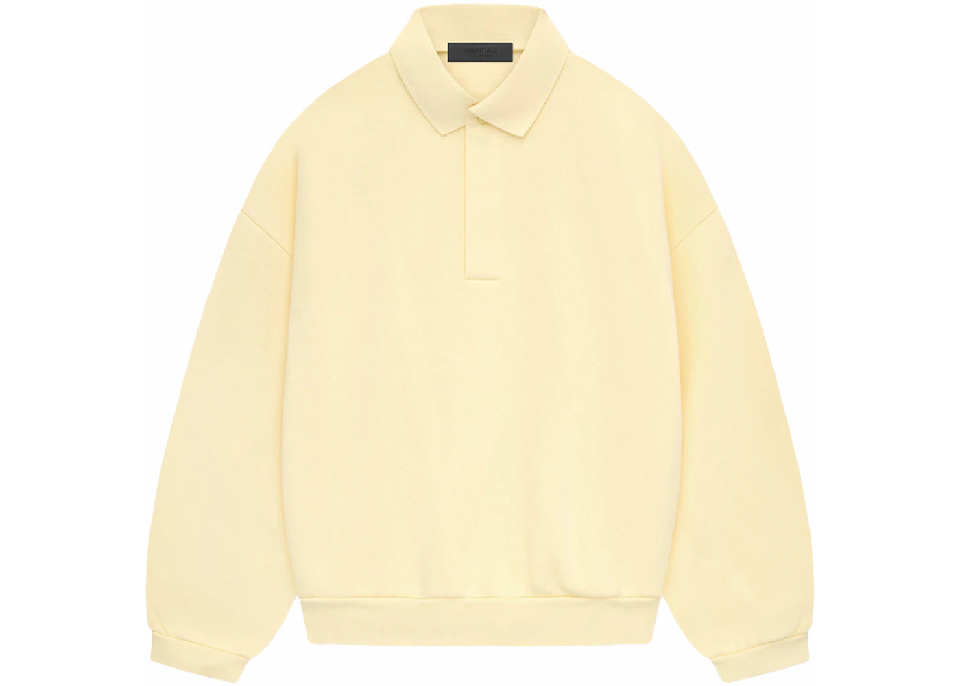 Fear of God Essentials Longsleeve Polo Garden Yellow