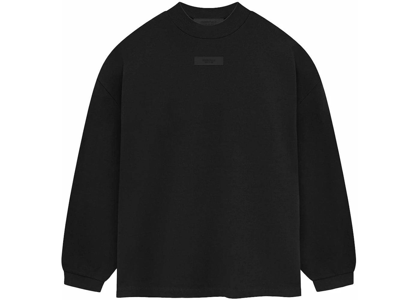 Fear of God Essentials Longsleeve Shirt Jet Black