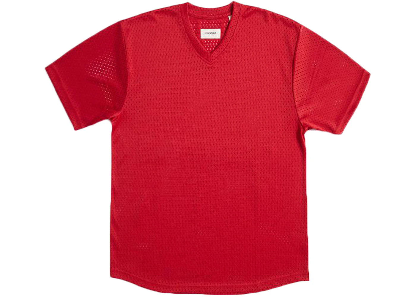 Fear of God Essentials Mesh T-shirt Red