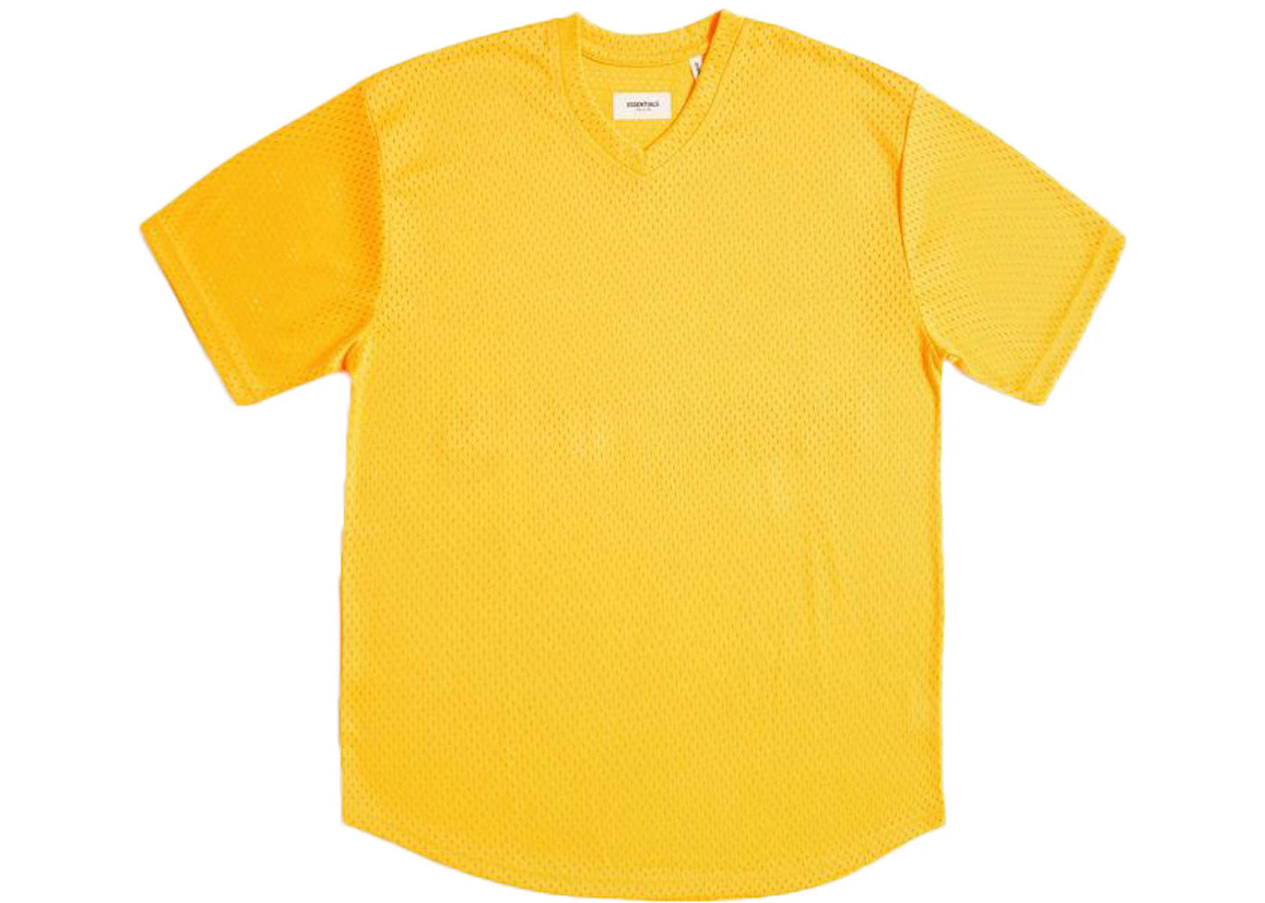 Fear of God Essentials Mesh T-shirt Yellow