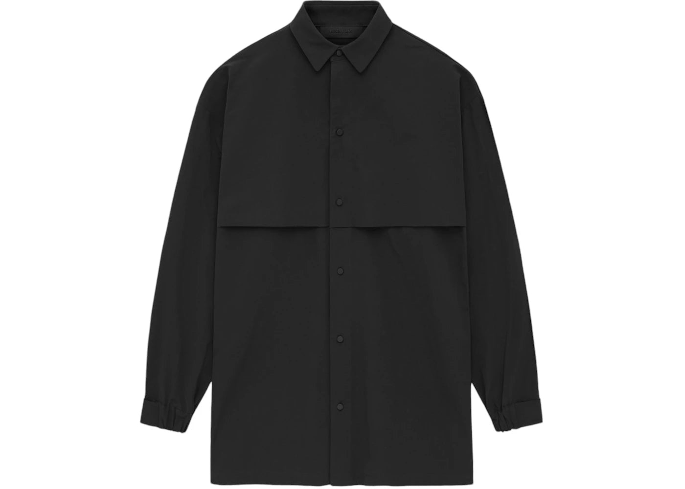 Fear of God Essentials Military Nylon Overshirt Black