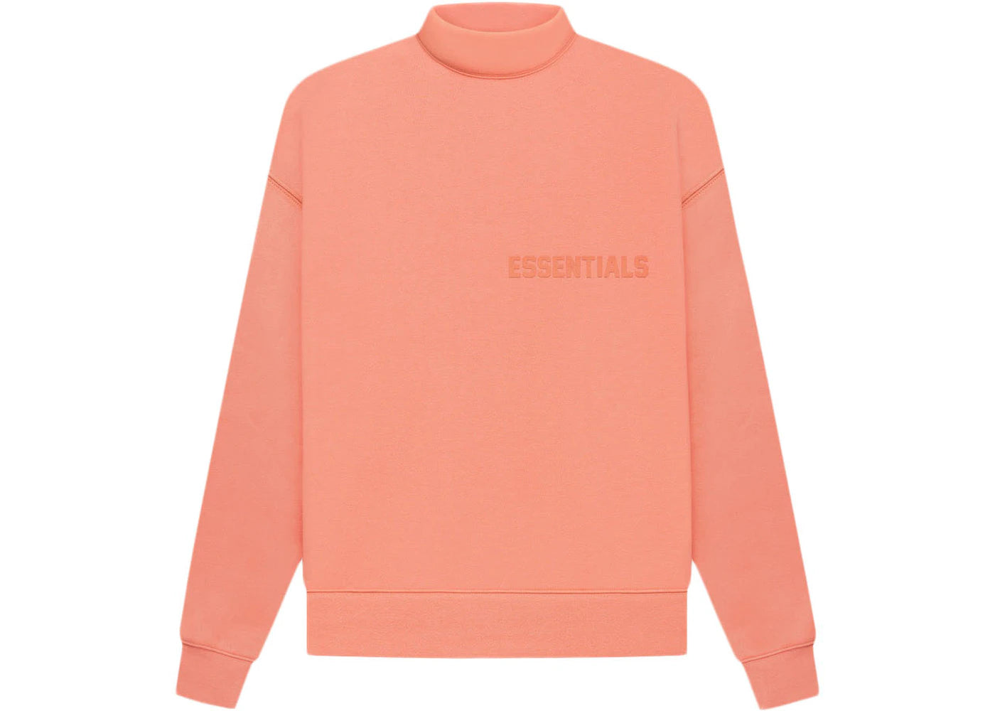 Fear of God Essentials Mockneck Coral