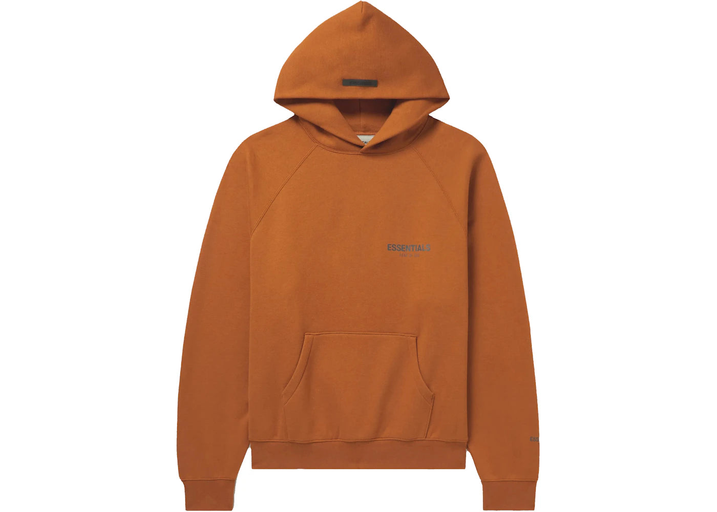 Fear of God Essentials Mr. Porter Exclusive Logo-Print Cotton-Blend Jersey Hoodie Brown