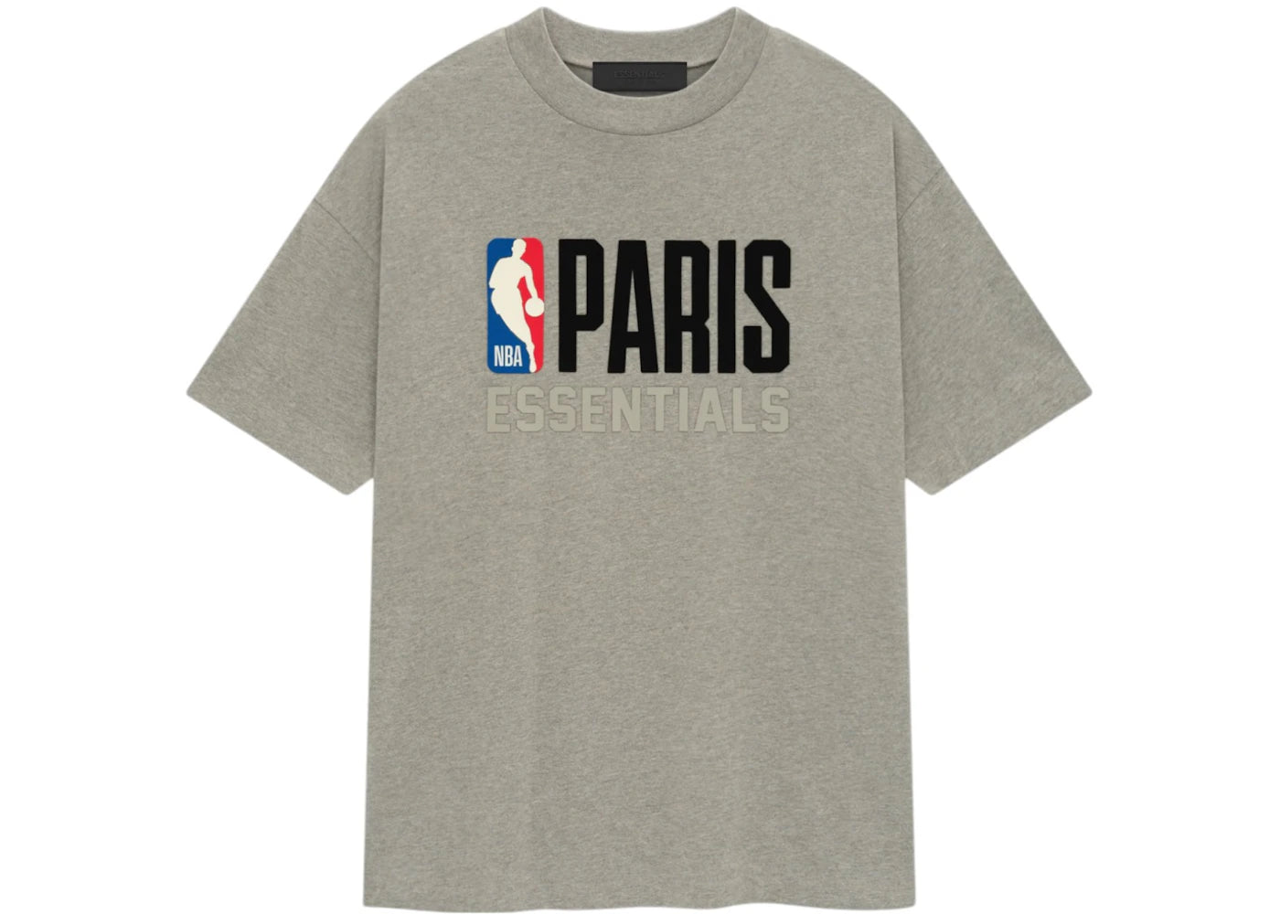 Fear of God Essentials NBA Paris Tee Warm Heather