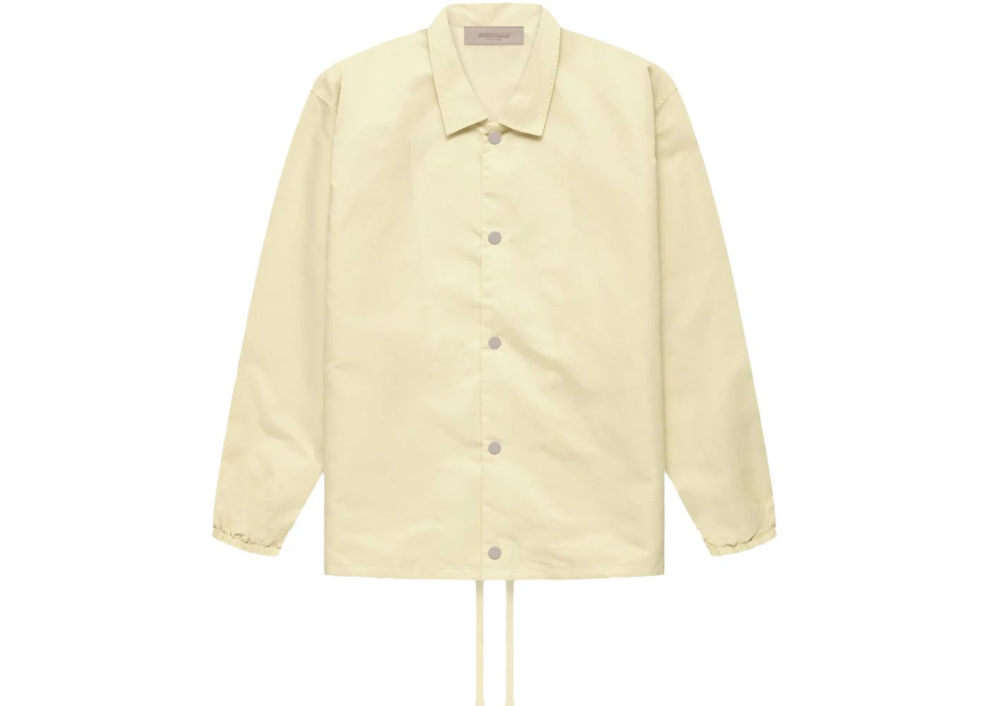 Fear of God Essentials Nylon Coaches Jacket Canary