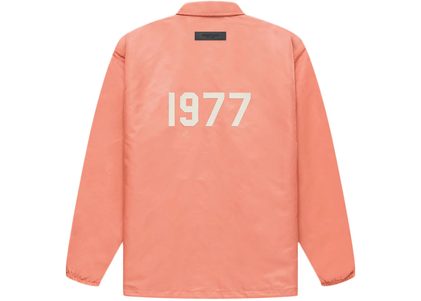 Fear of God Essentials Nylon Coaches Jacket Coral