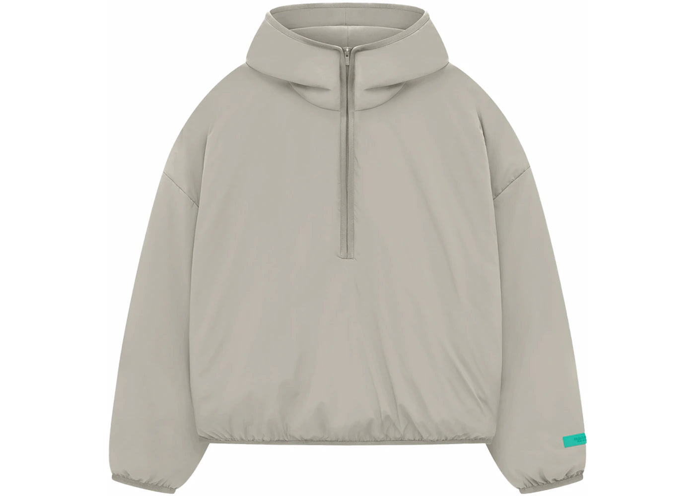 Fear of God Essentials Nylon Filled Halfzip Hoodie Seal