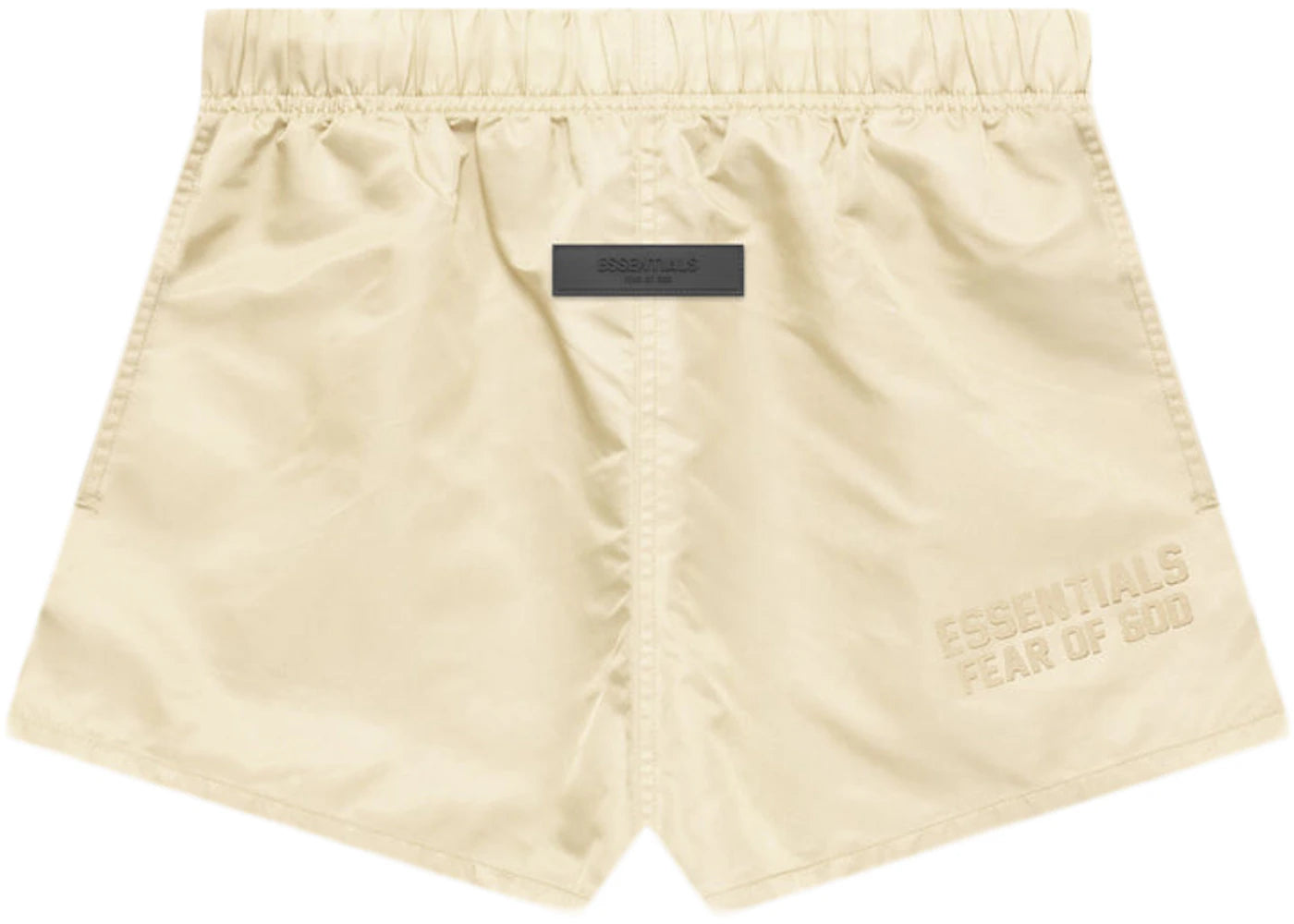 Fear of God Essentials Nylon Running Shorts Egg Shell