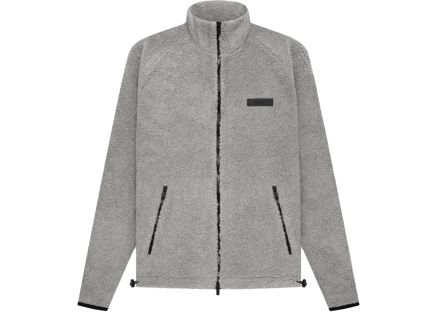 Fear of God Essentials Polar Fleece Full Zip Jacket Dark Oatmeal