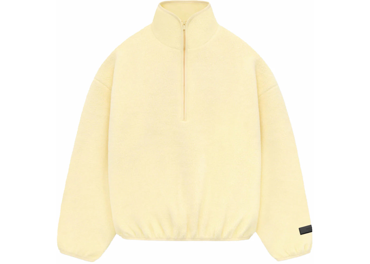 Fear of God Essentials Polar Fleece Half Zip Mockneck Garden Yellow