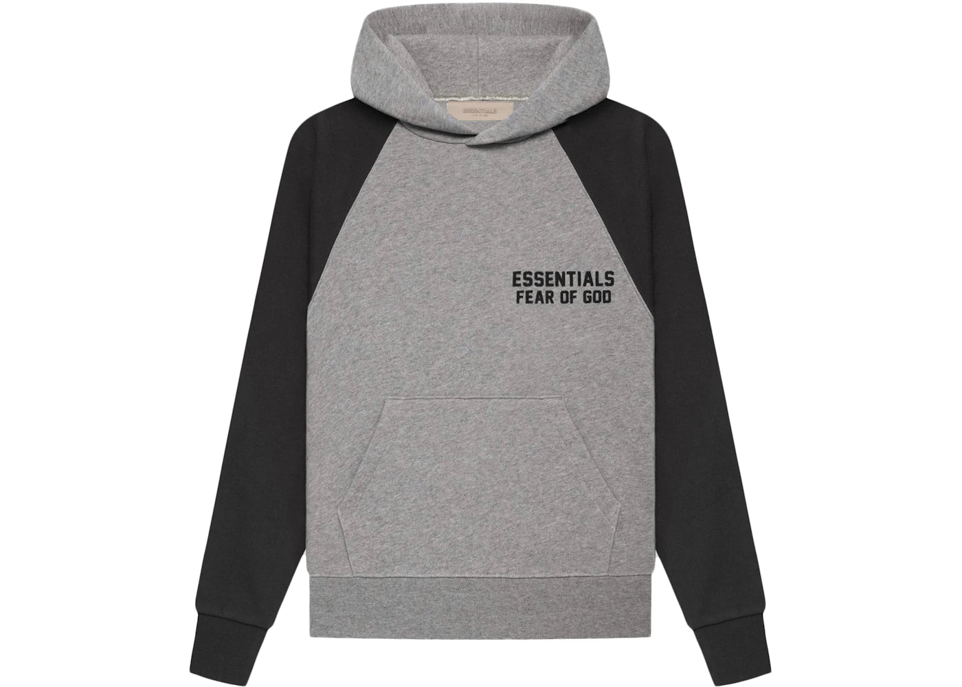 Fear of God Essentials Raglan Hoodie Dark Oatmeal