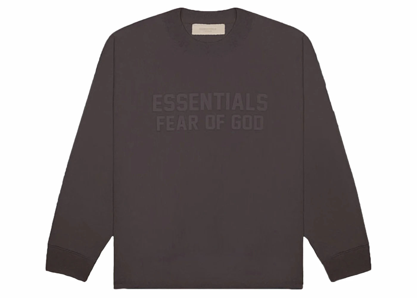 Fear of God Essentials Relaxed Crewneck (SS23) Off Black