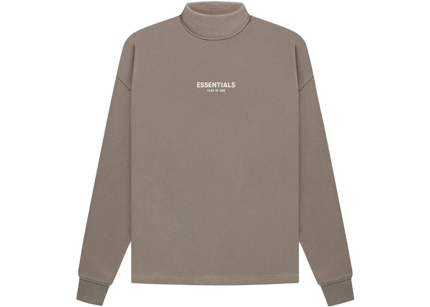 Fear of God Essentials Relaxed Mockneck Desert Taupe