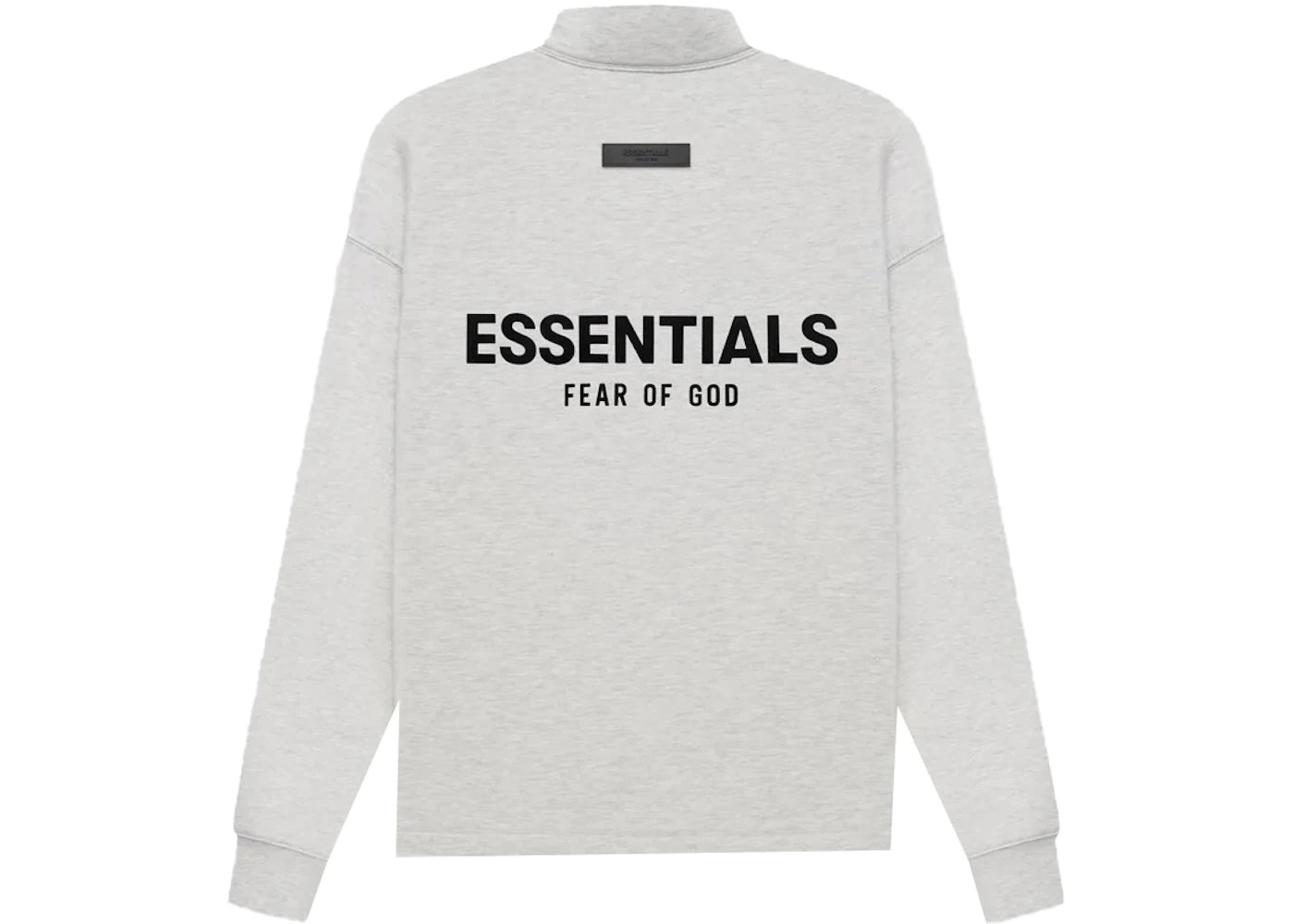 Fear of God Essentials Relaxed Mockneck Light Oatmeal