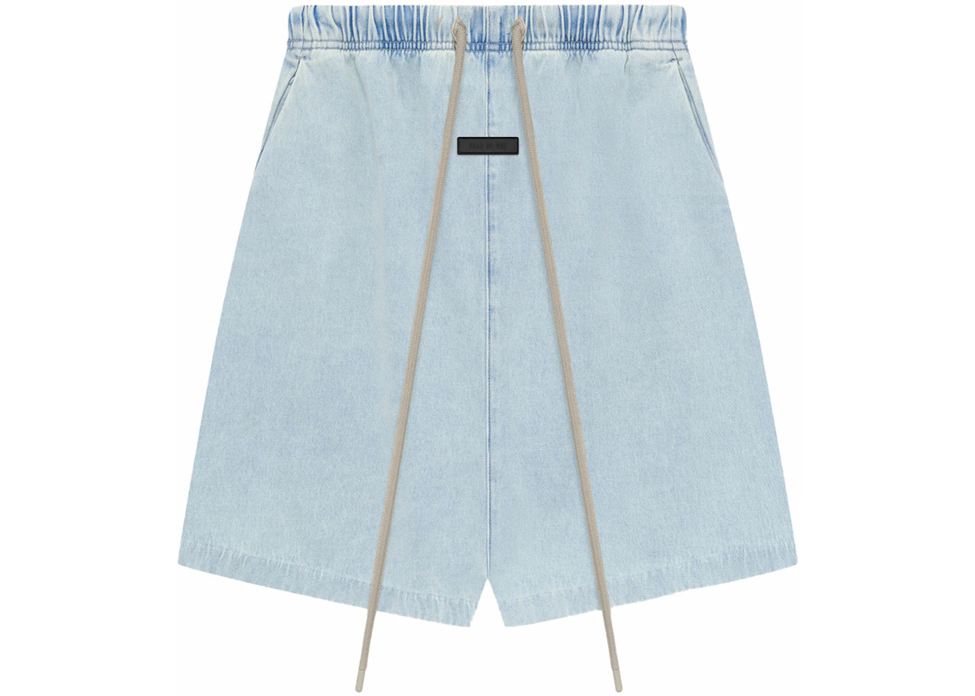 Fear of God Essentials Relaxed Short Light Wash Denim