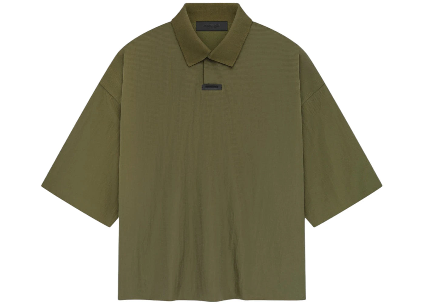 Fear of God Essentials Ripstop Polo Military