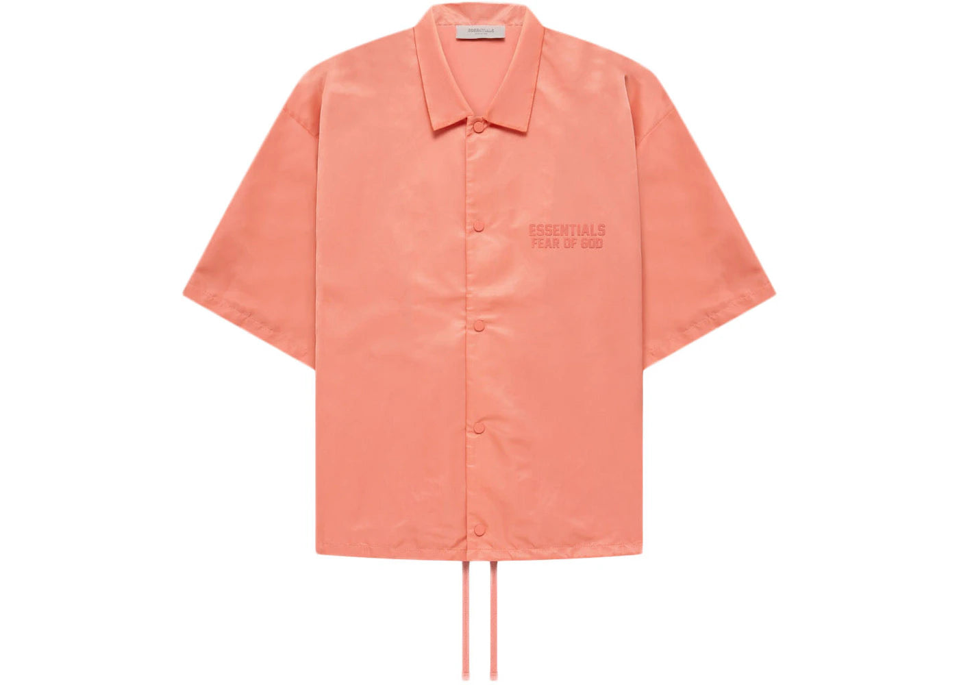 Fear of God Essentials S/S Nylon Shirt Coral