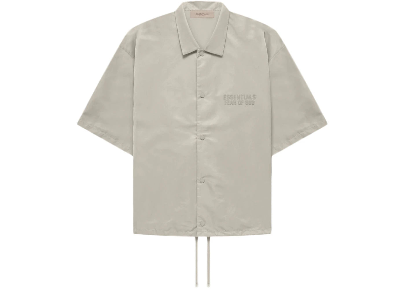 Fear of God Essentials S/S Nylon Shirt Smoke