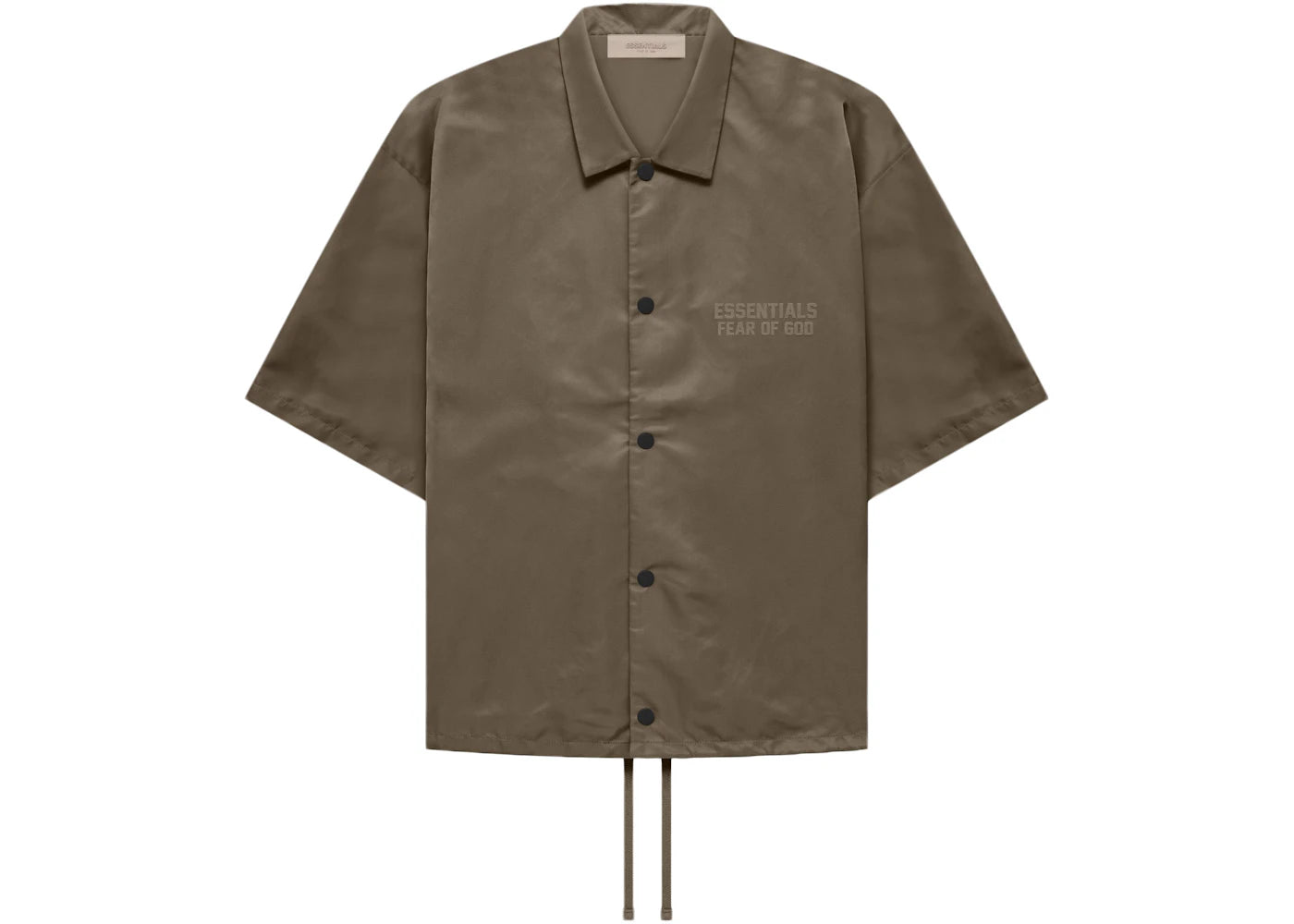 Fear of God Essentials SS Nylon Shirt Wood