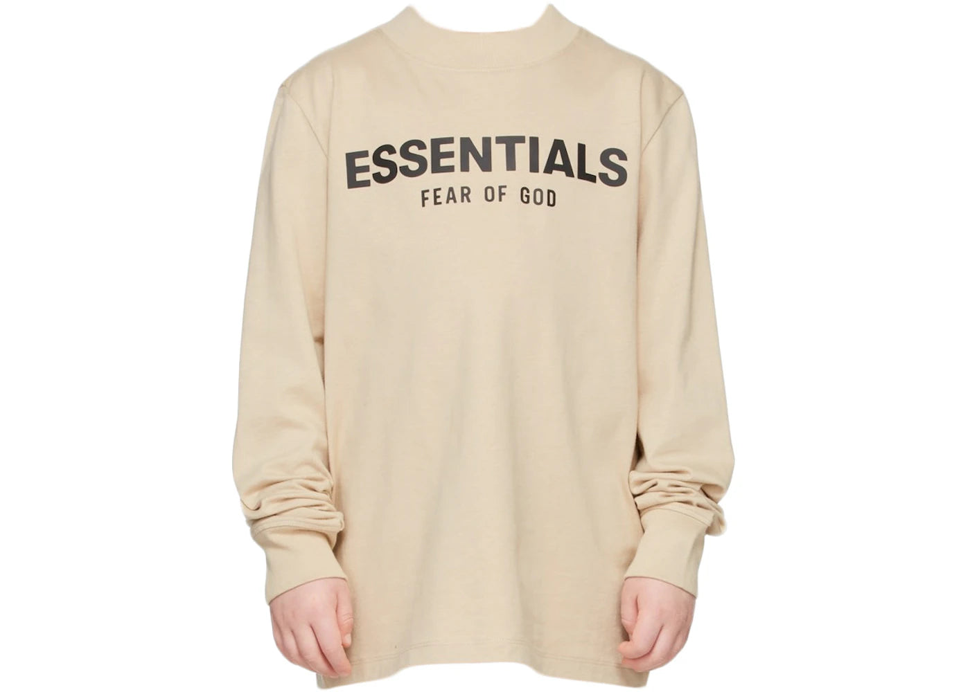 Fear of God Essentials SSENSE Exclusive Kids L/S T-shirt Linen