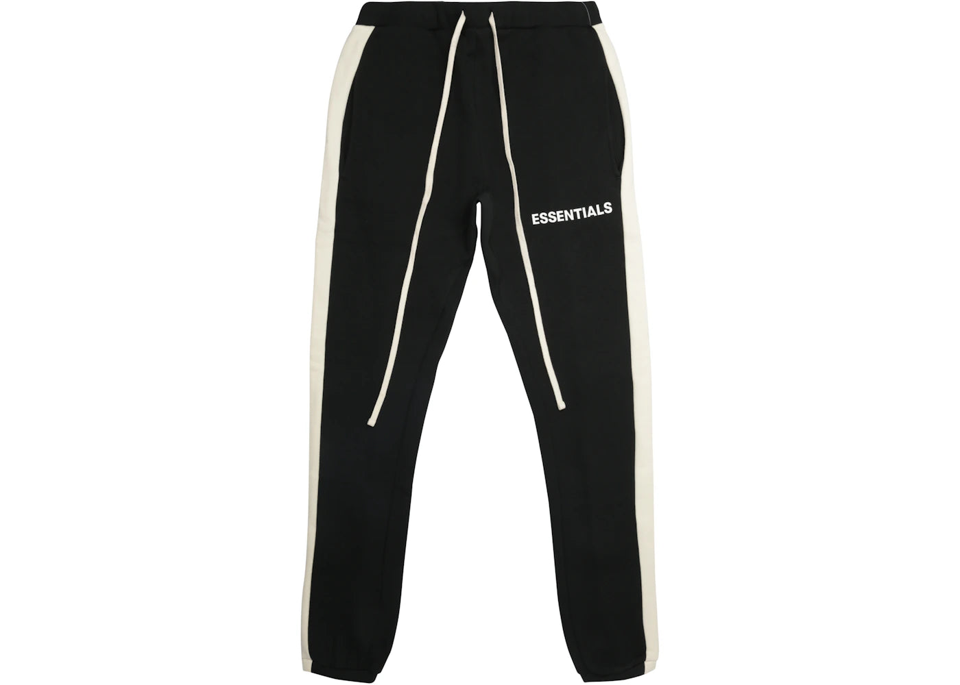 Fear of God Essentials Side Stripe Sweatpants Black