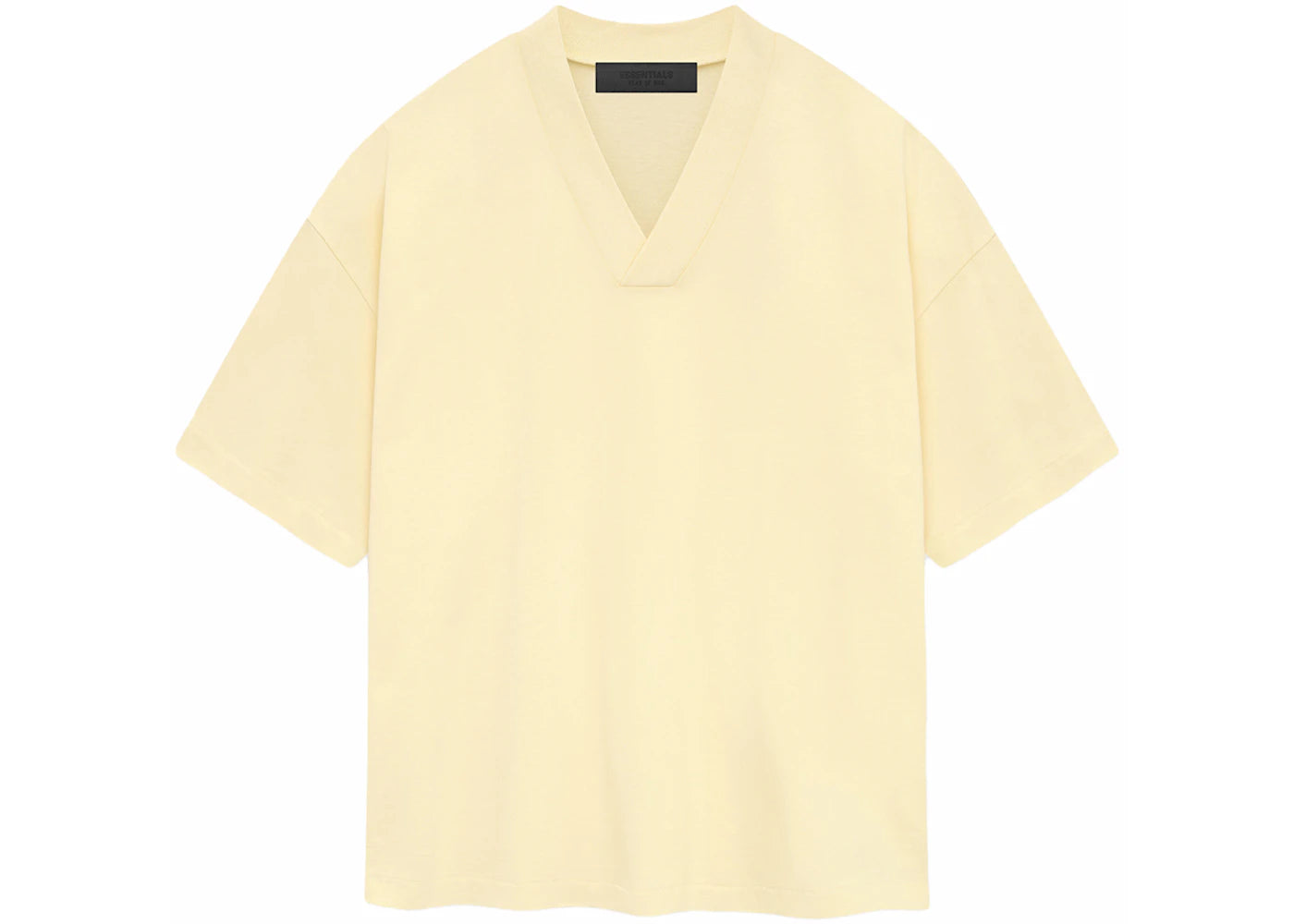 Fear of God Essentials V-Neck Tee Garden Yellow