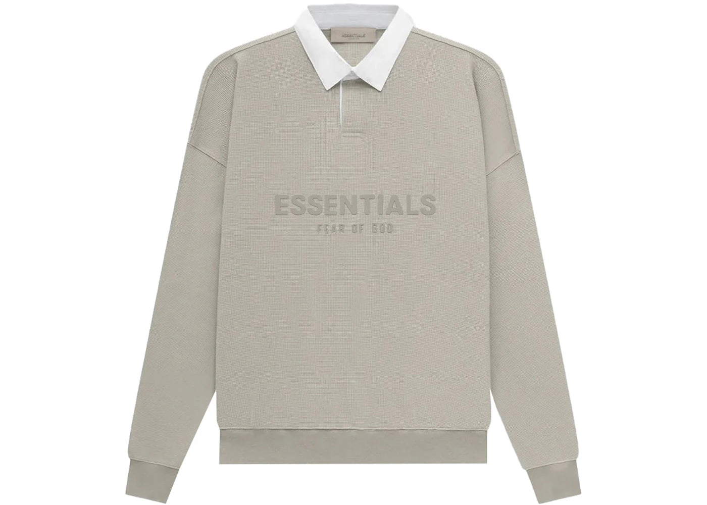 Fear of God Essentials Waffle Henley Rugby Seal