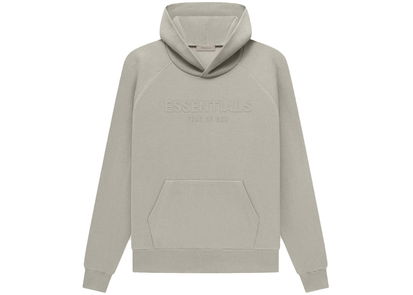 Fear of God Essentials Waffle Raglan Hoodie Seal