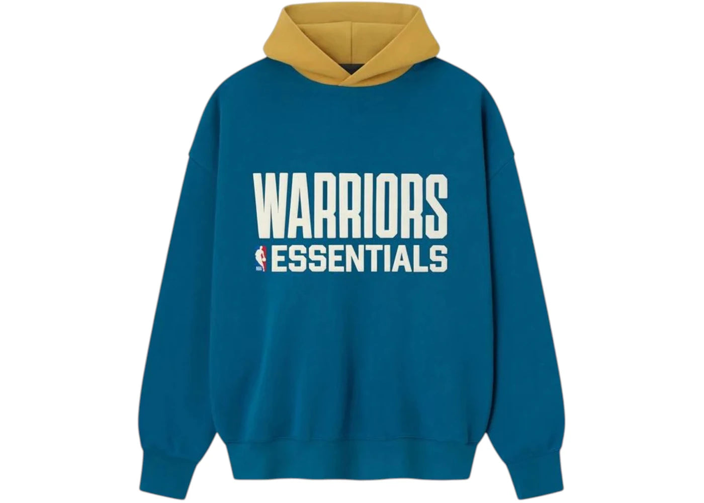 Fear of God Essentials Warriors Sport Hoodie Blue Sapphire/Canyon