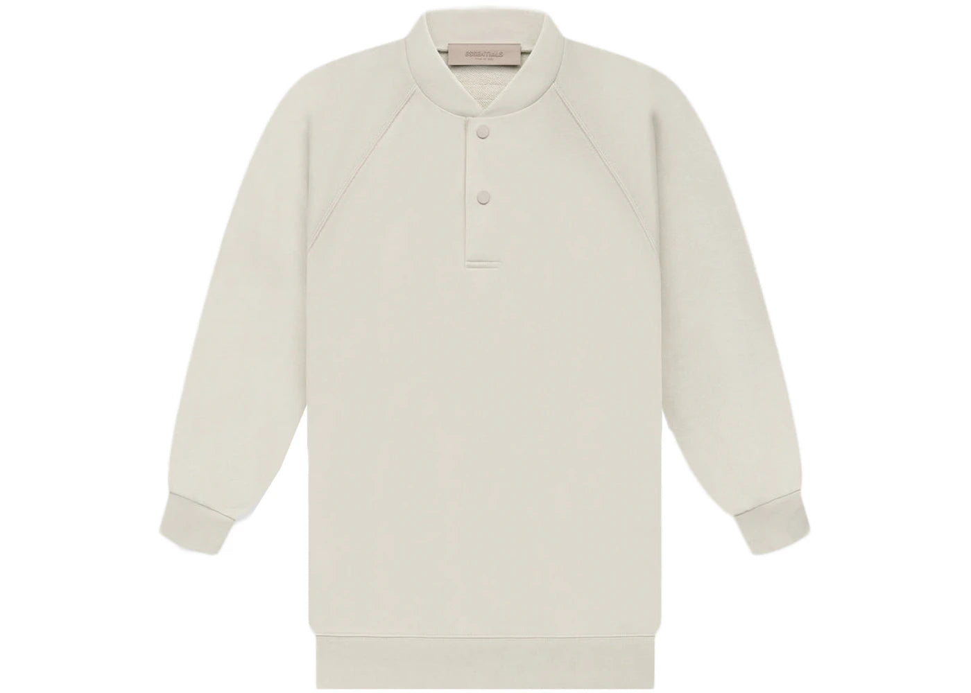 Fear of God Essentials Women's 3/4 Sleeve Henley Wheat