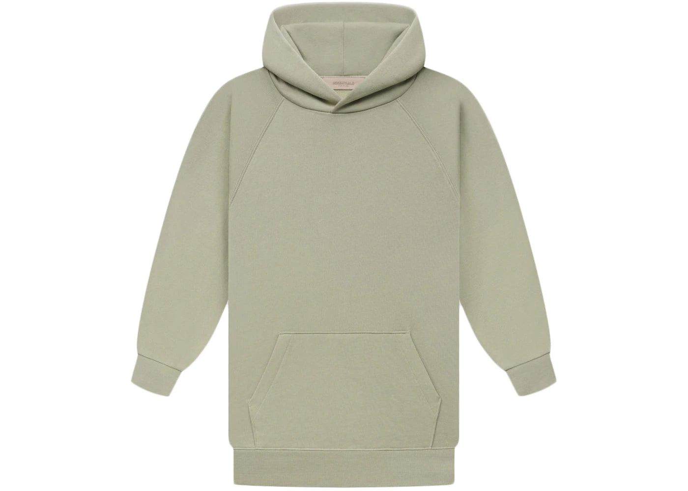 Fear of God Essentials Women's 3/4 Sleeve Hoodie Seafoam