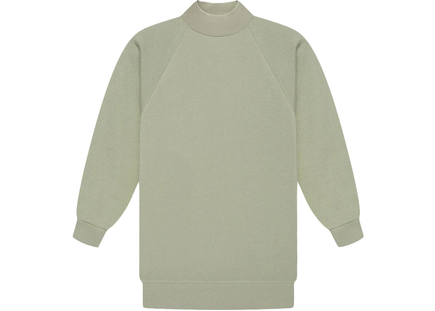 Fear of God Essentials Women's 3/4 Sleeve Mockneck Seafoam