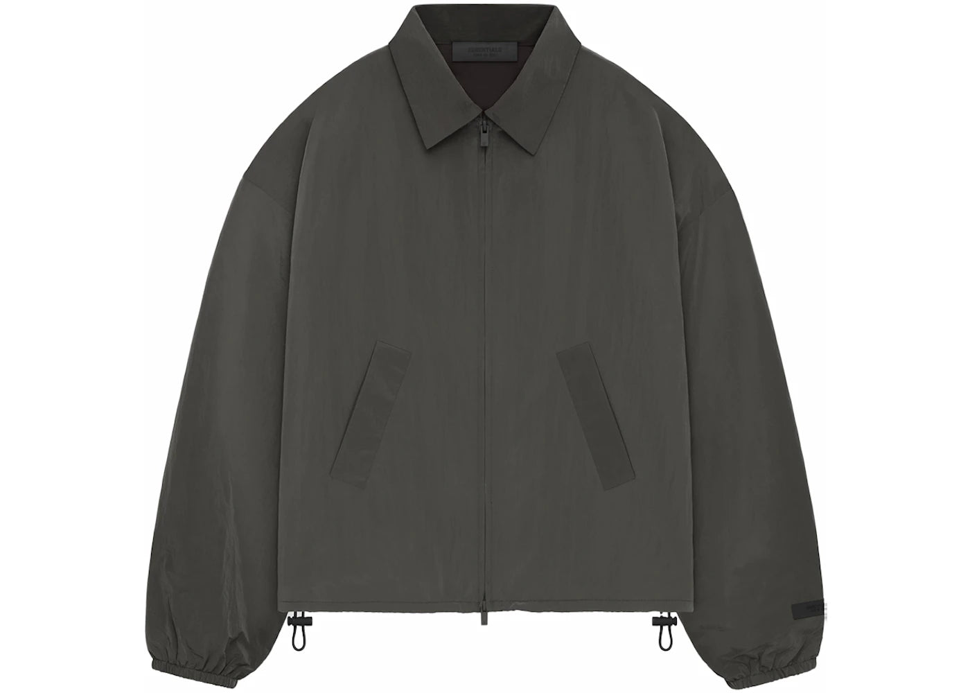 Fear of God Essentials Women's Crinkle Nylon Shell Bomber Ink
