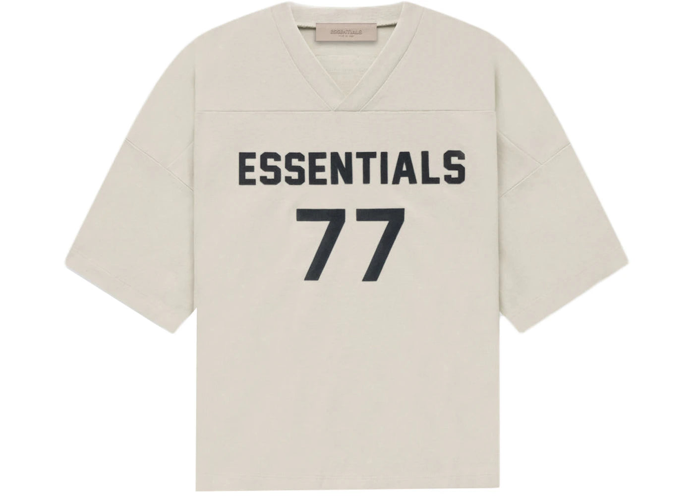 Fear of God Essentials Women's Football 77 T-shirt Wheat