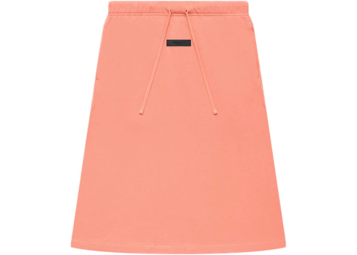 Fear of God Essentials Women's French Terry Long Skirt Coral