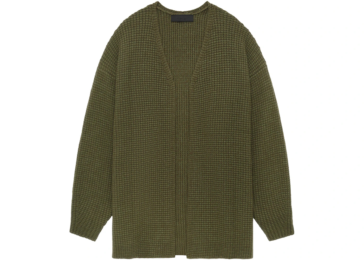 Fear of God Essentials Womens Knit Long Cardigan Military