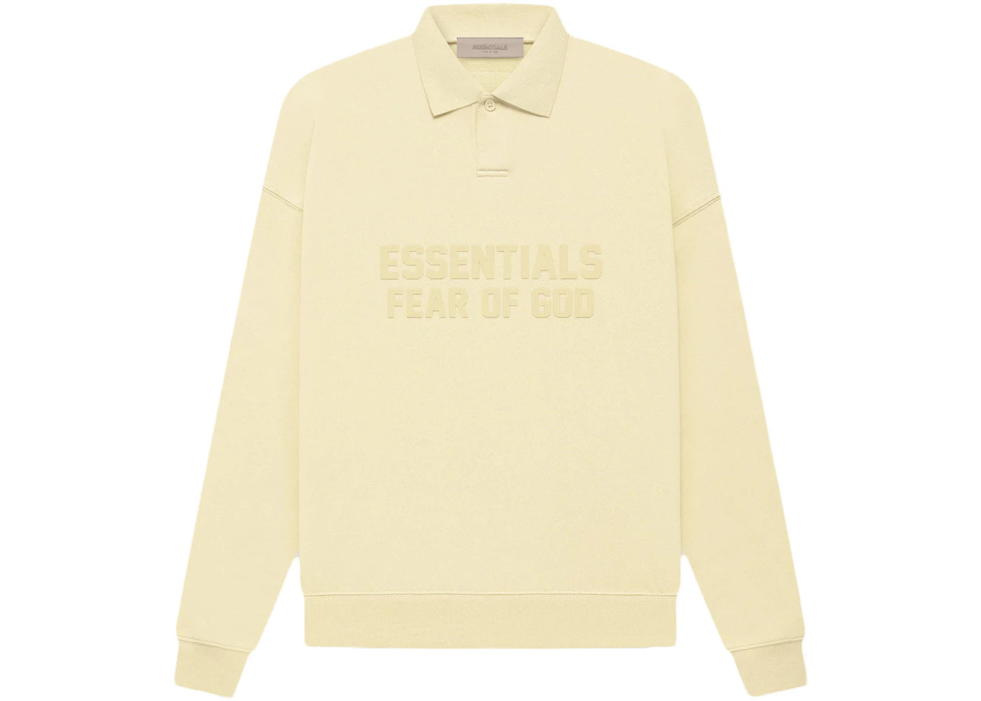 Fear of God Essentials Women's L/S Polo Canary