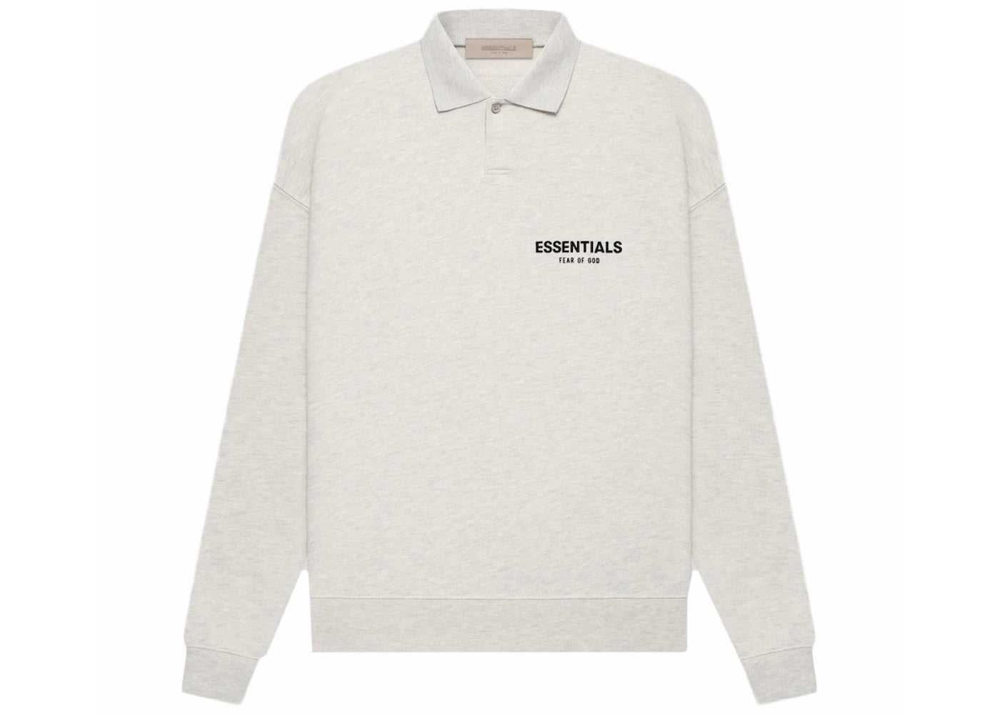 Fear of God Essentials Women's L/S Polo (SS22) Light Oatmeal