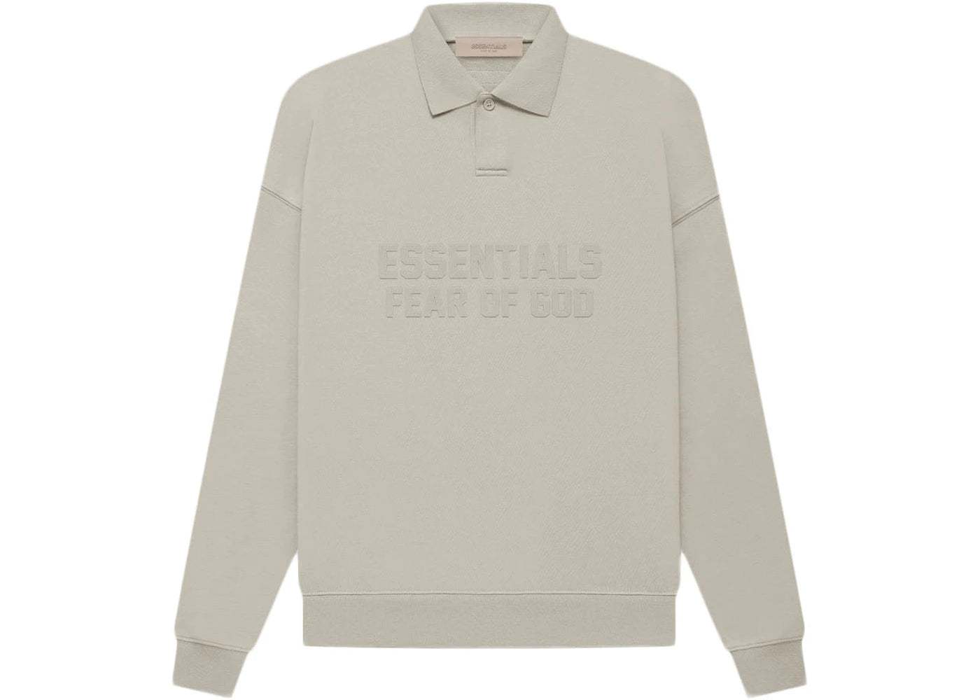 Fear of God Essentials Women's L/S Polo Smoke