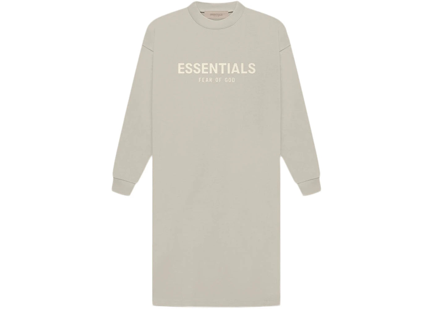 Fear of God Essentials Women's L/S T-shirt Dress Smoke