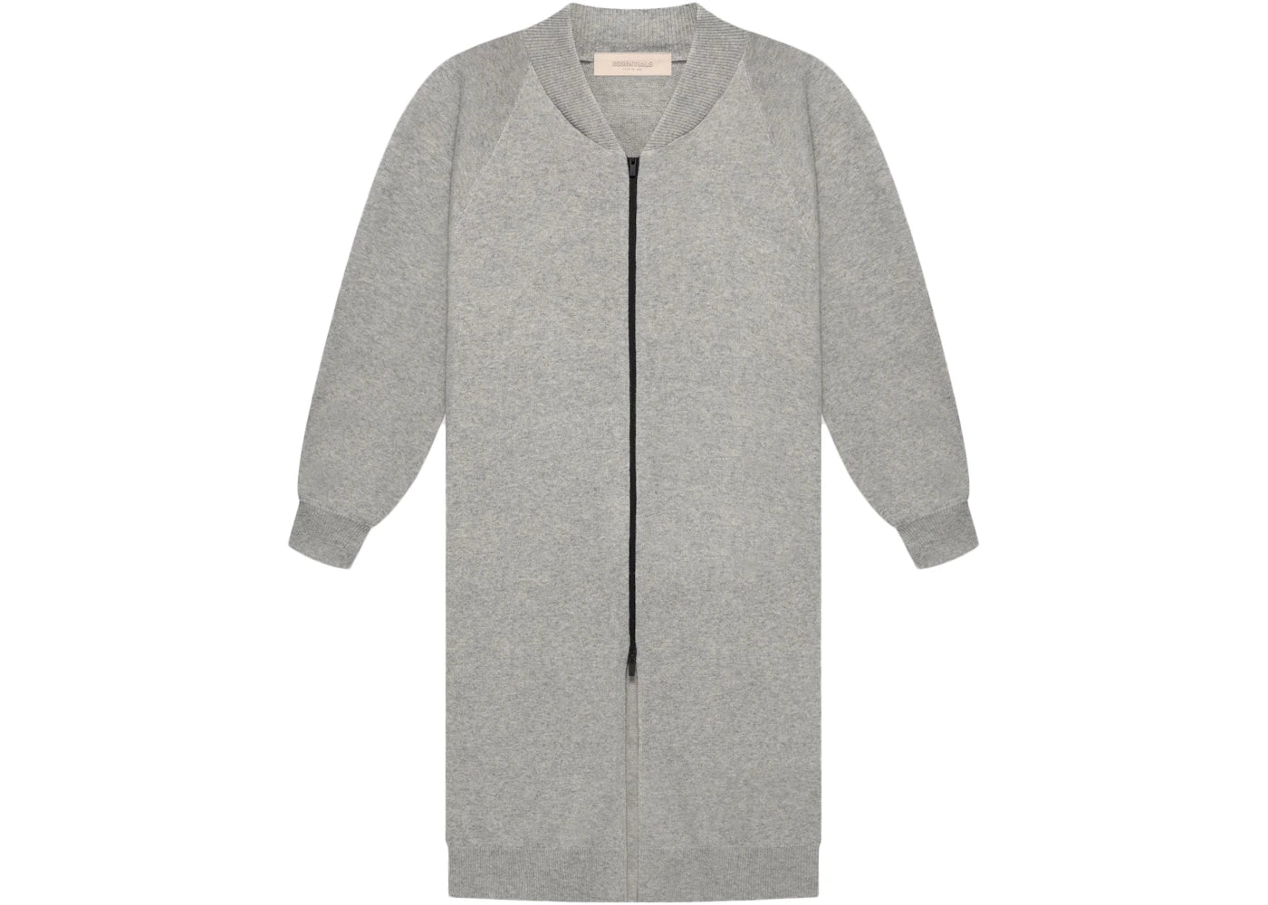 Fear of God Essentials Women's Long Cardigan Dark Oatmeal