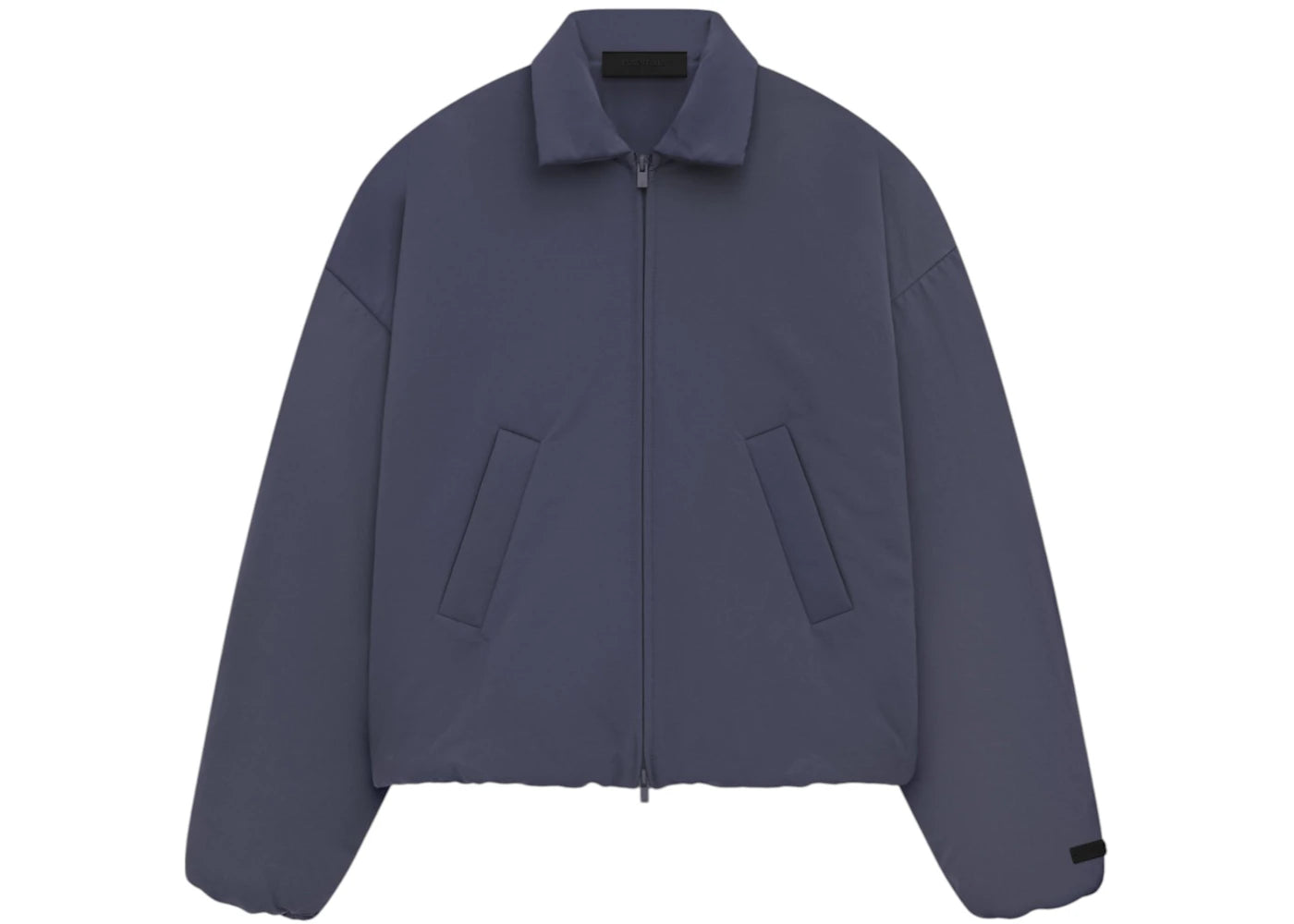 Fear of God Essentials Women's Military Nylon Bomber Jacket Marine